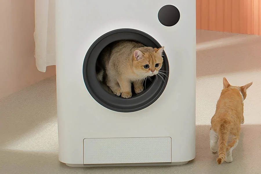 automatic self cleaning litter boxes