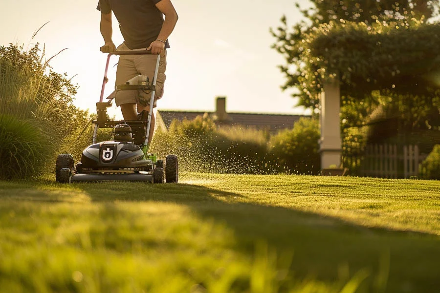 lithium battery mower