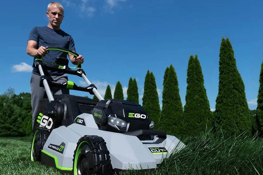 best battery self propelled lawn mowers