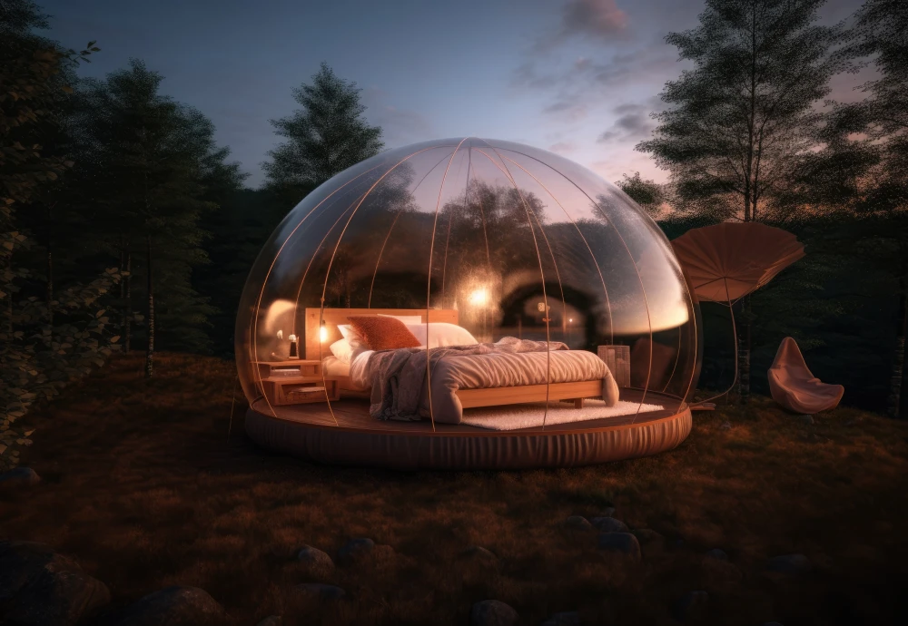 patio bubble tent