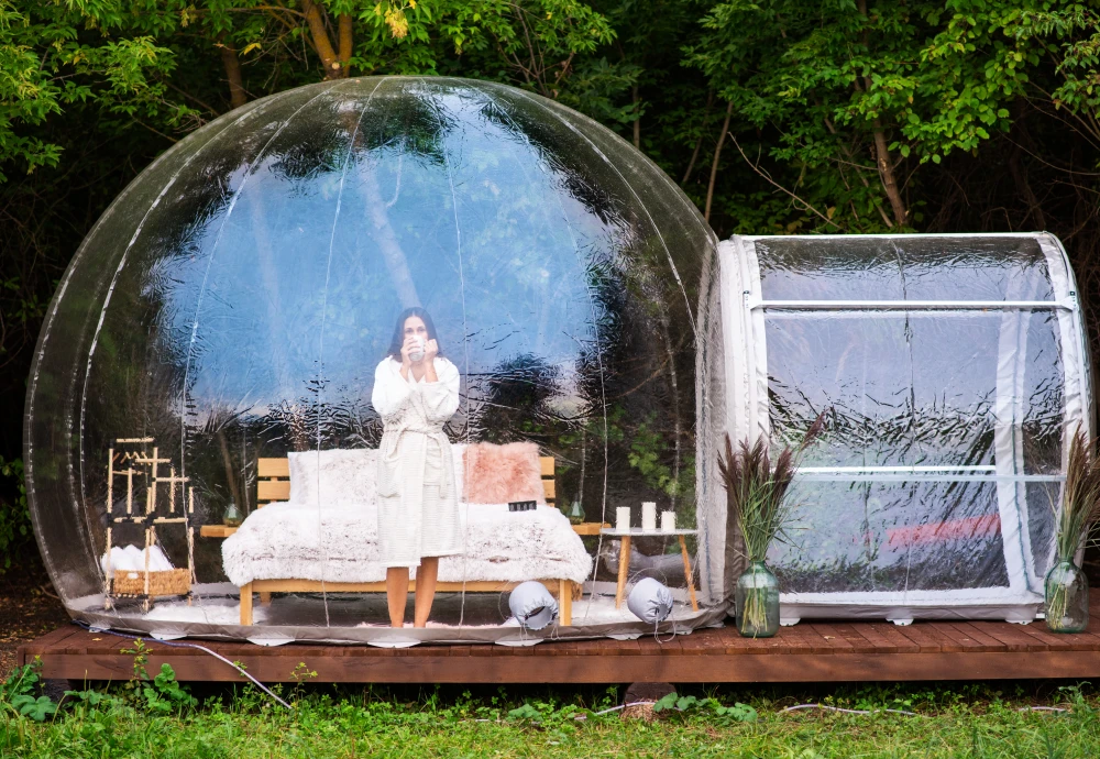 patio bubble tent