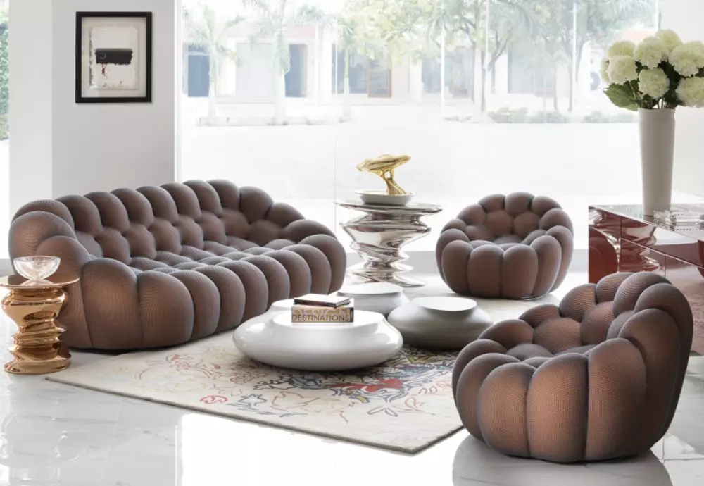 living room decor with the cloud couch