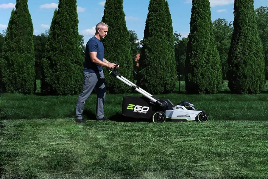 eco electric lawn mower