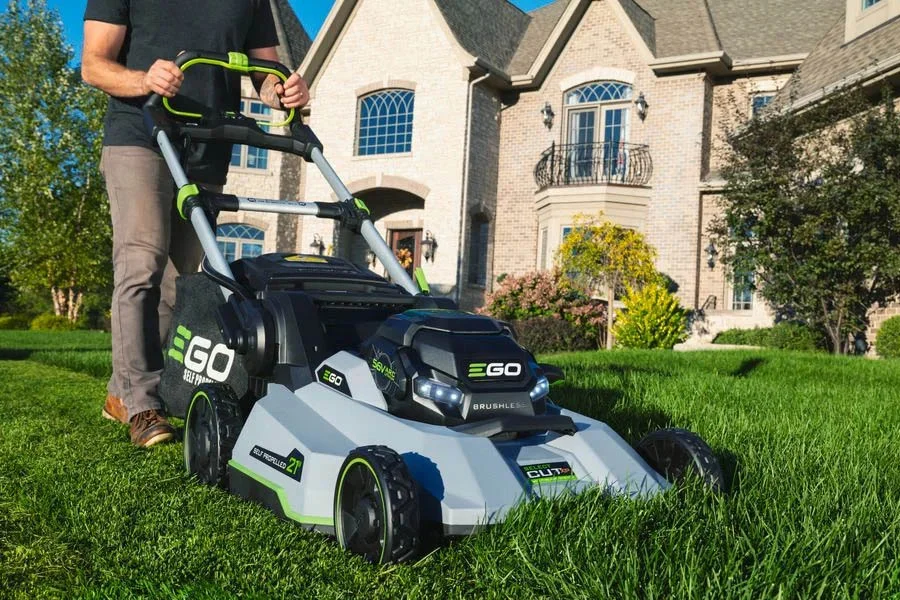 eco electric lawn mower